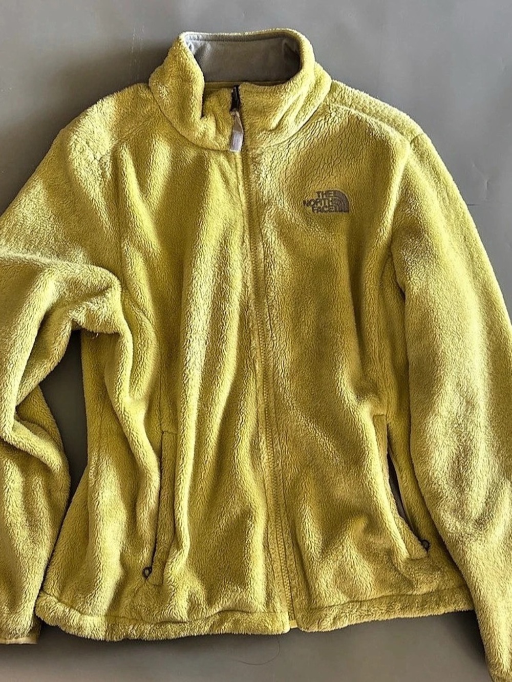 The North Face Osito Fleece Jacket Women's Yellow Medium